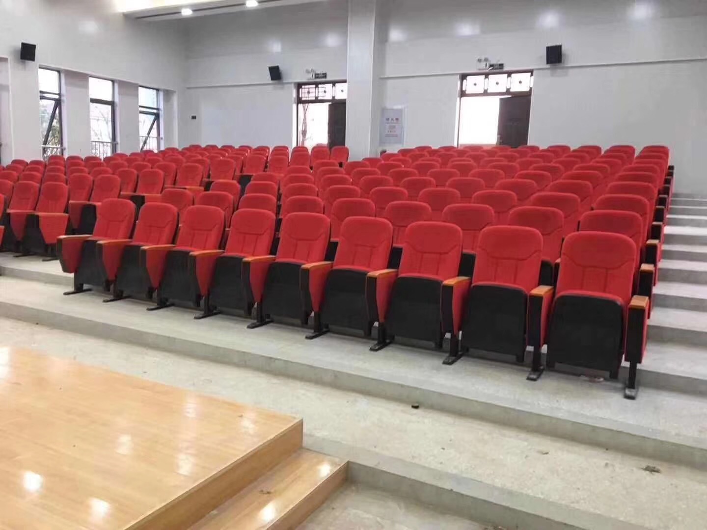 Oxford lecture hall furniture project