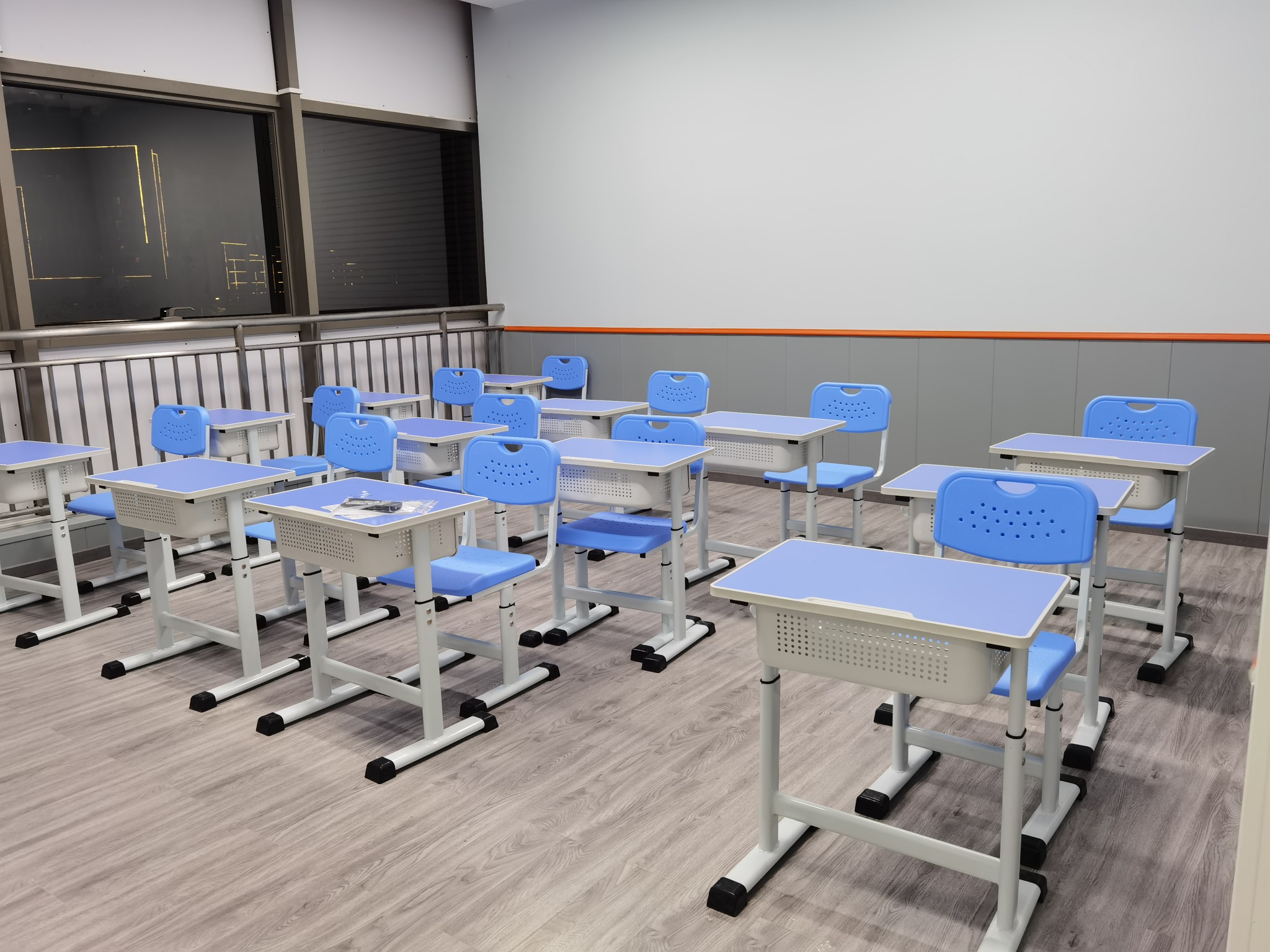 Blue Classroom Installation